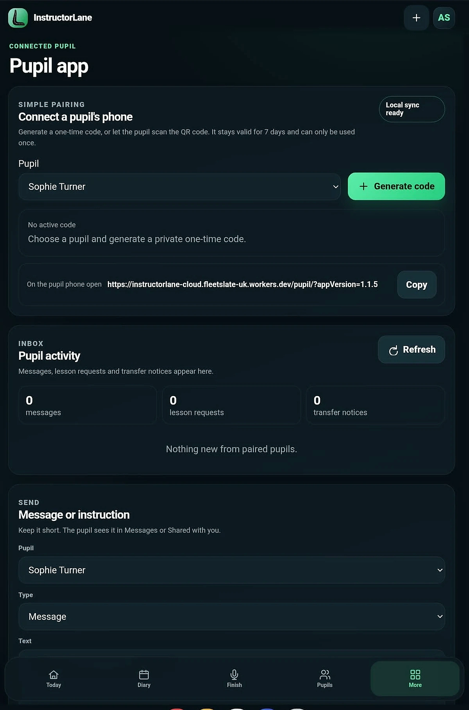 Pupil App for Driving Lessons, Booking and Progress in InstructorLane